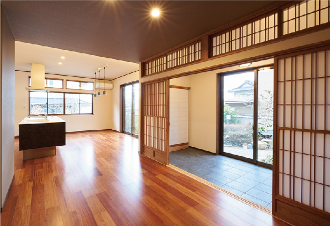 ［施工事例ご紹介］ 華麗なる変身を遂げた、伝統の日本家屋