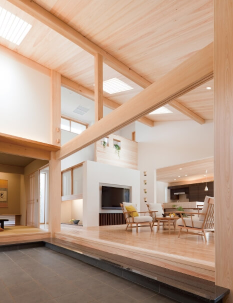 「ラ・ミア・カーサ」モデルハウスホワイトインテリアx女性目線の家事ラク導線の家