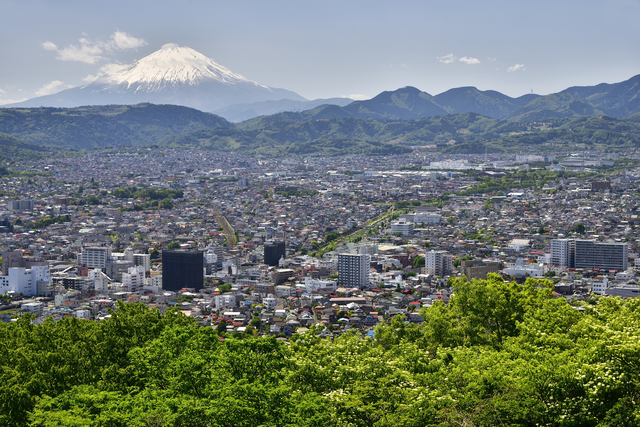 小田原、箱根に近い西湘の町並み