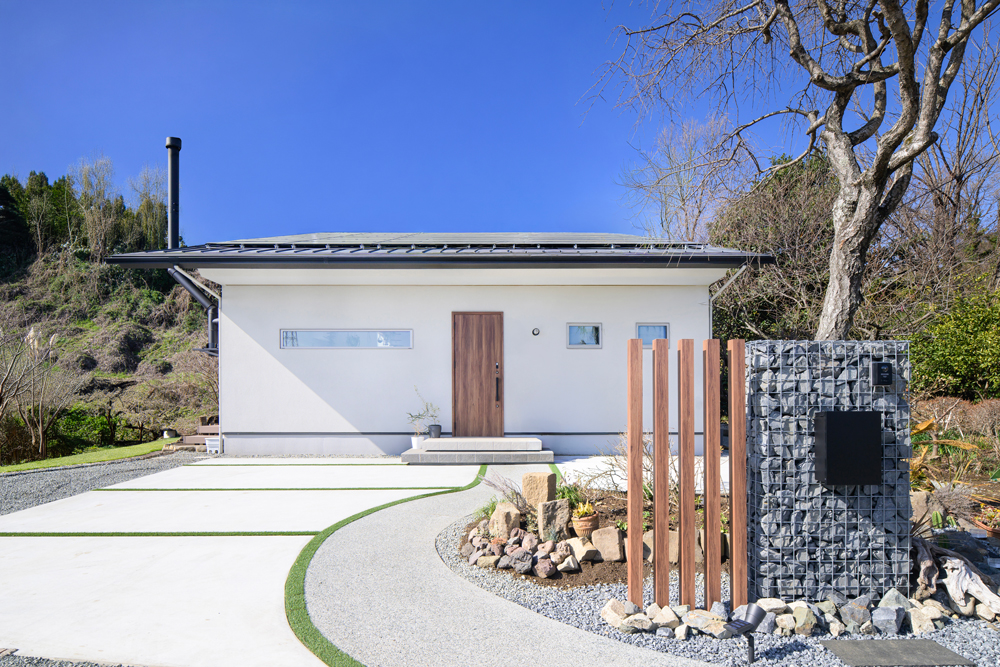 平屋のような外観